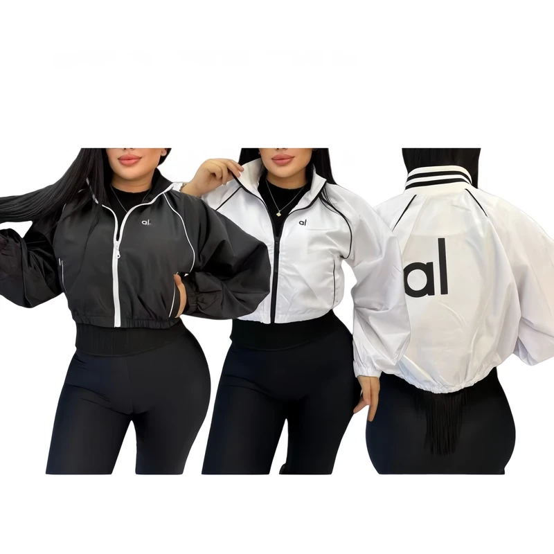 CHINEE-Custom-Womens-Autumn-and-Winter-Fashionable-Letter-Pattern-Jacket-Short-Stand-up-Collar-Jacket-Loose-Baseball-Uniform