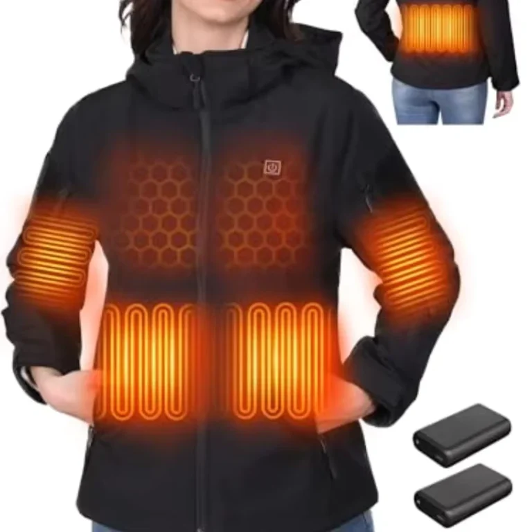 CHINEE-Custom-Womens-Softshell-Heated-Jackets-3-Speed-Temperature-Control-Windproof-Waterproof-Warm-Solid-Hooded-Detachable