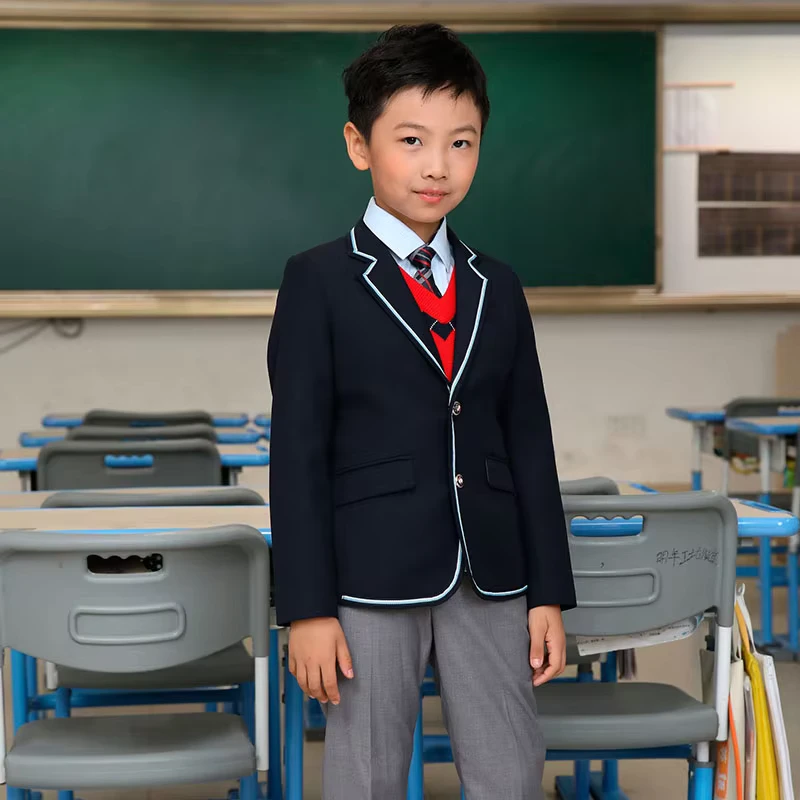 CHINEE-Customize-School-Boys-Wear-Dress-Suit-Black-Formal-Coat-Korean-Black-School-Uniform-Jacket