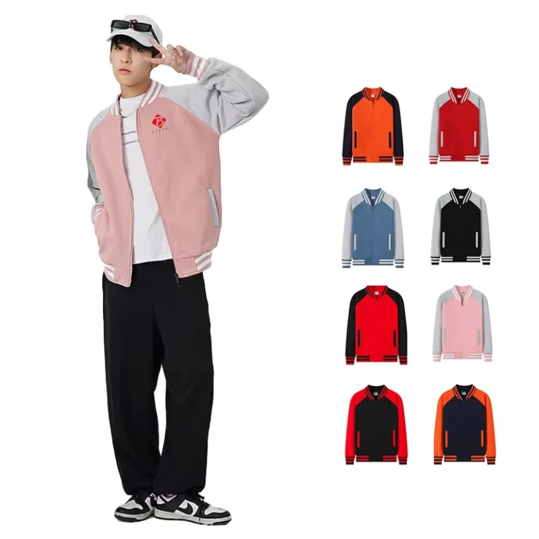 CHINEE-Customized-Mens-Casual-Baseball-Jacket-Fashionable-Sports-Design-With-Breathable-Polyester-Unisex-Featuring-Logo-Baseball-Team-1