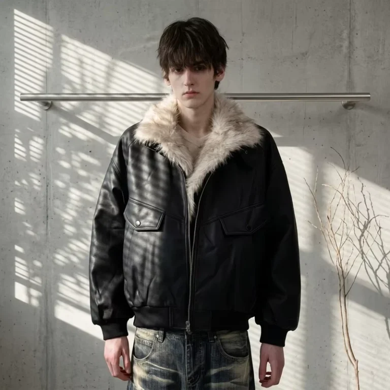 CHINEE-Customized-Mens-Retro-Hooded-Winter-Bomber-Jacket-Plush-Outdoor-Warm-Waterproof-Oversize-Windproof-Casual-Jacket