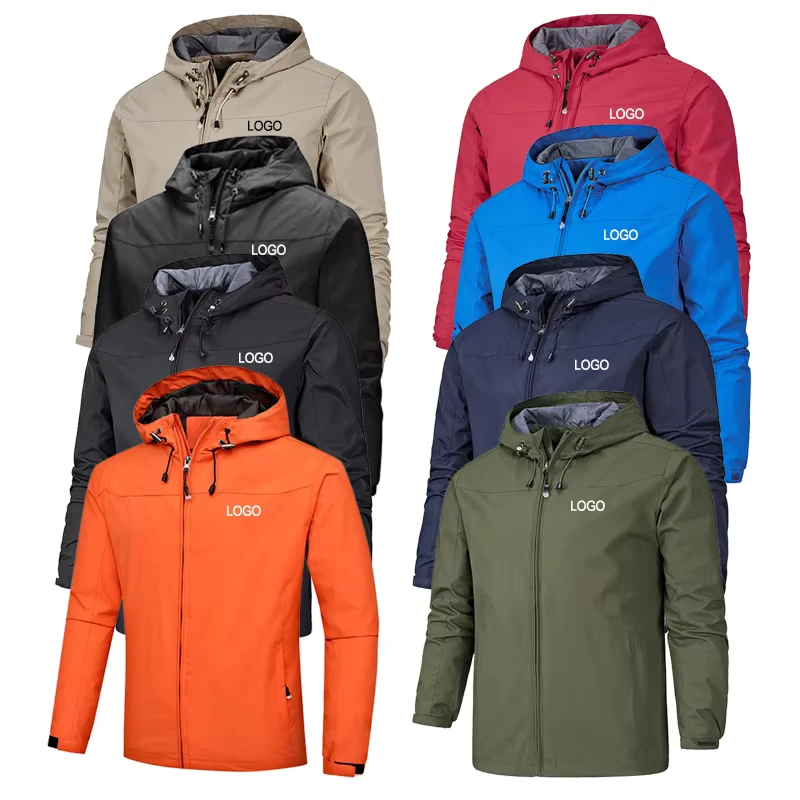 CHINEE-Customized-Plus-Size-Unisex-Casual-Jacket-Windproof-And-Waterproof-Outdoor-Sports-Hooded-Mens-Soft-Shell-Jacket