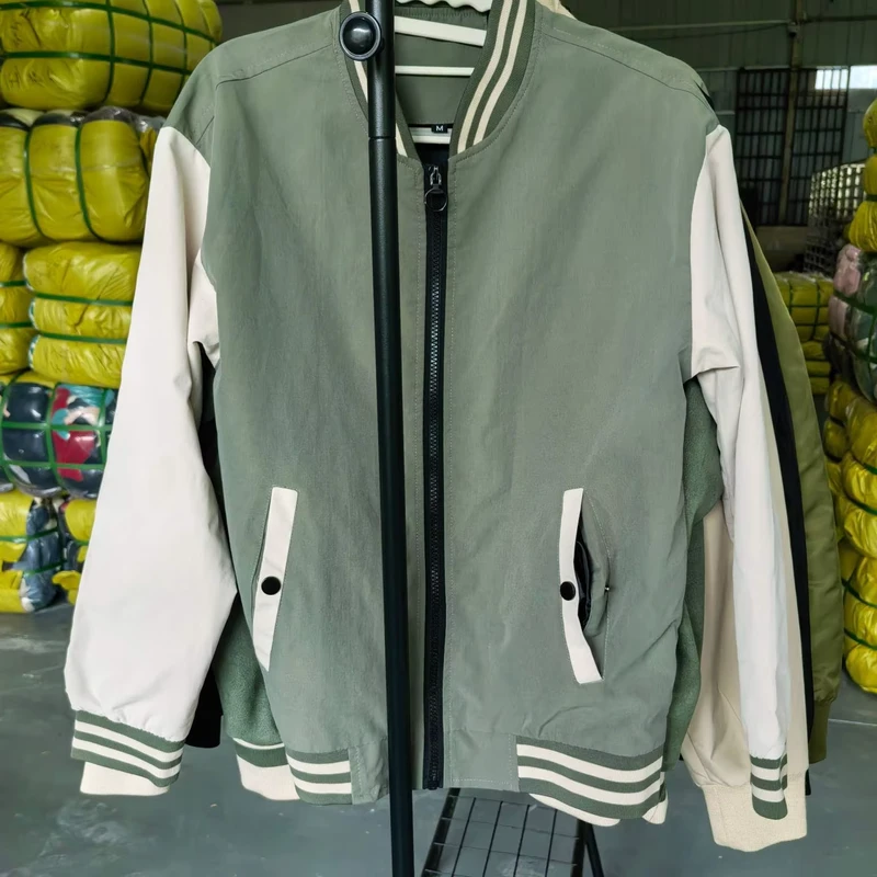 CHINEE-DH08-Second-hand-Baseball-Jacket-Used-Clothing-Winter-Men-and-Women-Mixed-Baseball-Uniforms