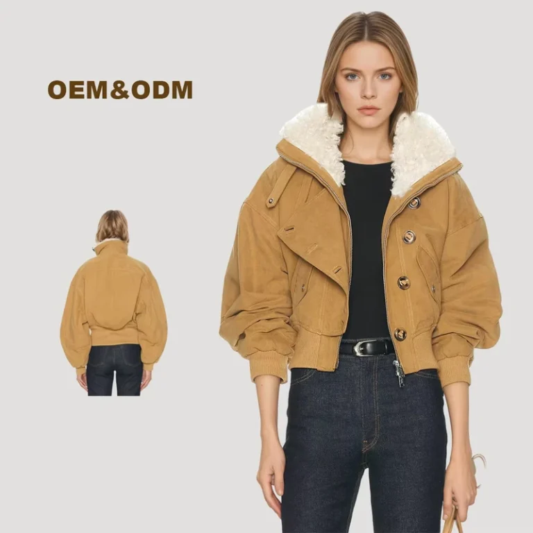 CHINEE-Durable-Streetwear-Winter-Jacket-Cotton-Blend-Frayed-Edges-Trendy-Oversized-Fit-Womens-Coat-For-Outdoor-Casual