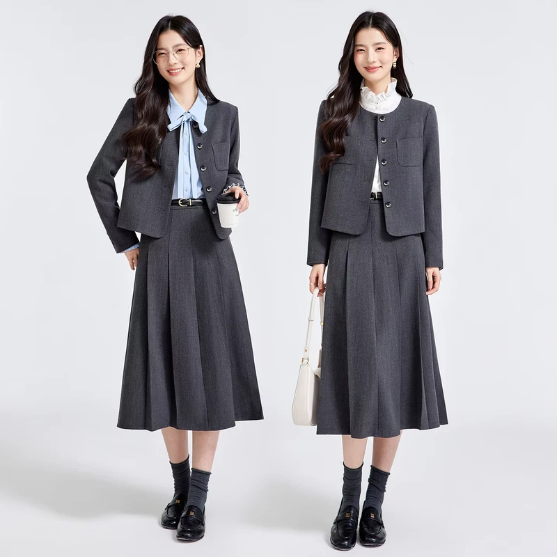 CHINEE-Early-Spring-Anti-Wrinkle-Velour-Regular-Fit-Age-Reducing-Elegant-College-Style-Students-Teacher-Qualification-Suit-Set-Women-1