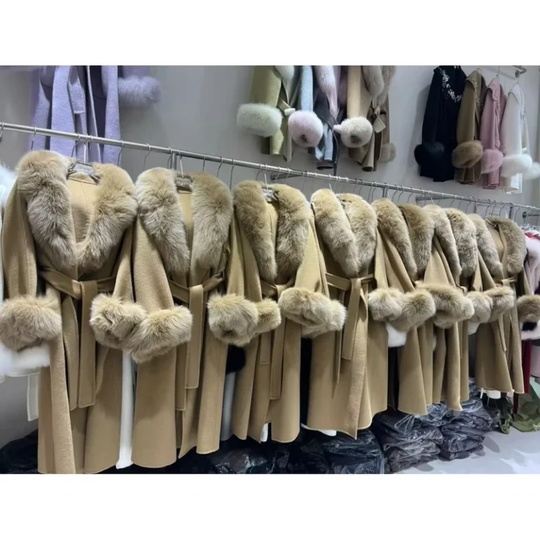CHINEE-Elegant-Double-Sided-Belt-Cashmere-Coat-Long-Women-Detachable-Real-Fox-Fur-Collar-Cuffs-Overcoat-Genuine-Wool-Fur-Coat