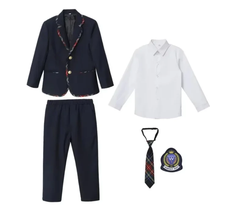 CHINEE-European-Style-Handsome-Boys-Party-Suit-Black-British-Style-Childrens-Clothing-for-3PCS-Birthday-Childrens-School-Uniform