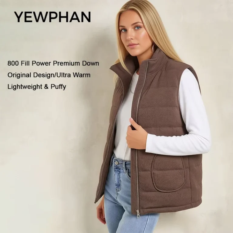 CHINEE-Extreme-Cold-Weather-Outdoor-Vest-Womens-Down-Vest-Lightweight-Puffer-Vest-Sleeveless-Down-Jacket