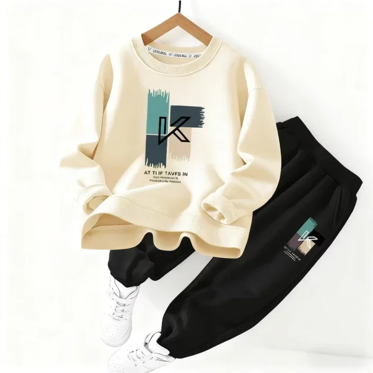 CHINEE-Factory-Direct-Childrens-Casual-Leisure-Sports-Suit-Winter-Velvet-Padded-Two-Piece-Sweater-Spring-Autumn-Cartoon-Pattern-1