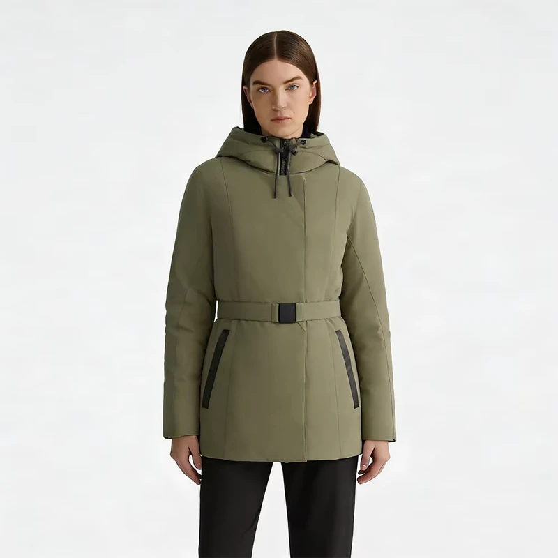 CHINEE-Fancy-Outdoor-Duck-Down-Jacket-for-Women-Windproof-Waterproof-Hooded-Waist-Adjustable-Functional-Winter-Coat-Bulk-Supply
