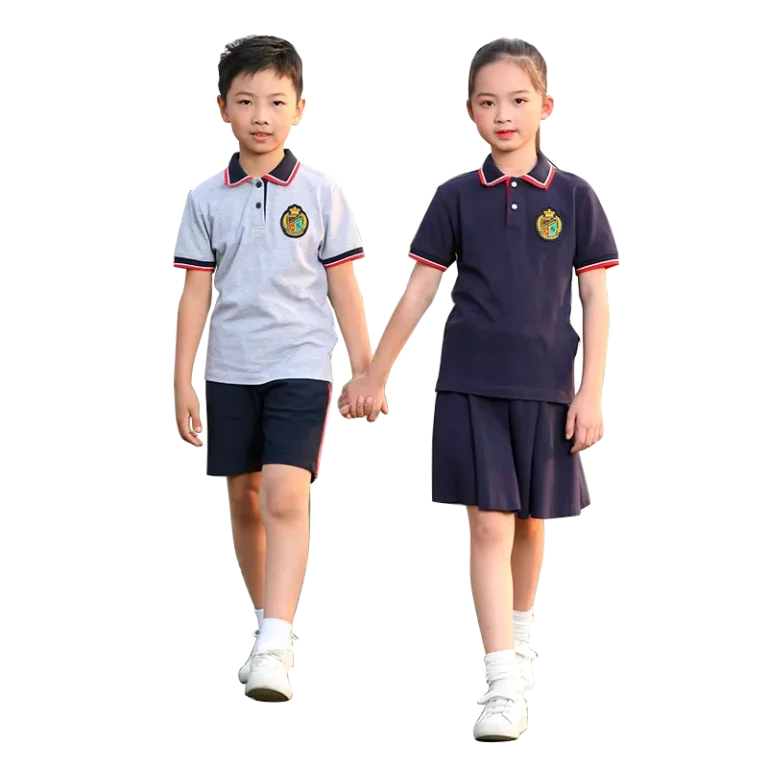 CHINEE-Fashion-Designs-School-Uniforms-Sports-Wear-Polo-Shirt-Short-Set-for-Kindergarten-and-Primary-Boys-and-Girl-School-Uniforms-1