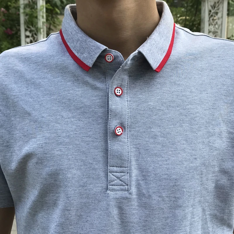 CHINEE-Fashion-New-Solid-Blank-260g-100-Cotton-Breathable-Summer-Polo-Shirts-Short-Sleeve-Boy-Sport-Mens-T-shirt-1