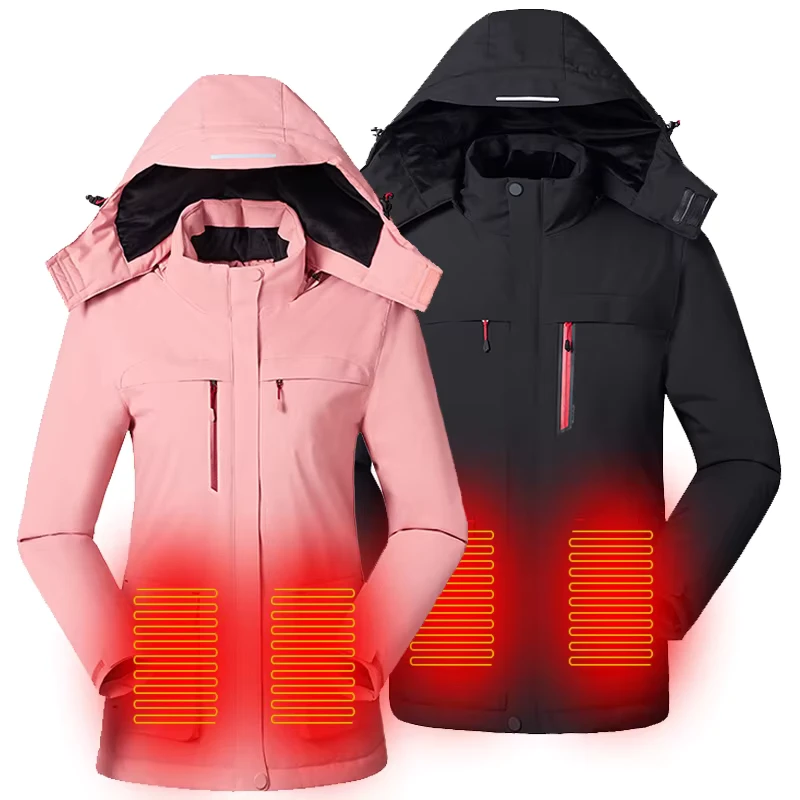 CHINEE-Fashion-Washable-USB-Electric-Heating-Womens-Battery-Heated-Jacket-for-Women