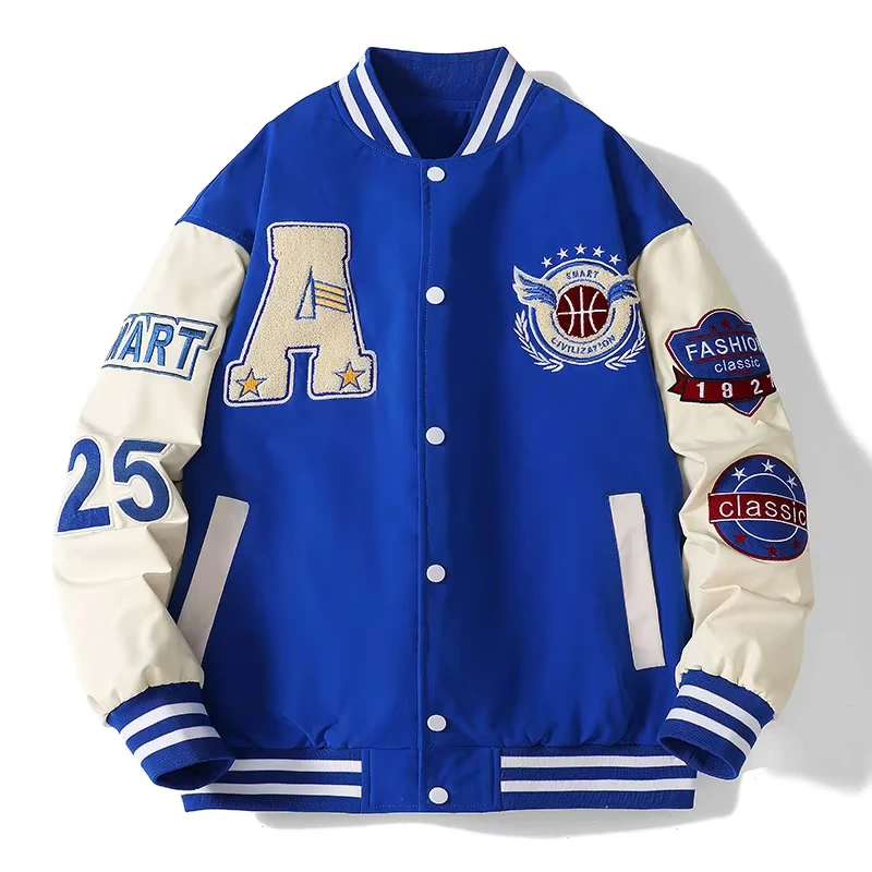 CHINEE-Fashionable-High-End-Cardigan-Jacket-Embroidered-Stand-Up-Collar-Youth-Casual-Loose-Baseball-Uniform-for-Winter-High-Street
