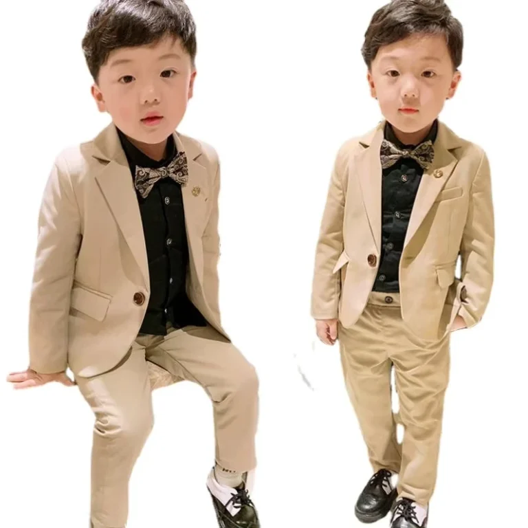 CHINEE-Flower-Boys-Wedding-Suit-School-Kids-Formal-Jacket-Pants-2Pcs-Tuxedo-Children-Performance-Dance-Party-Dress-Host-Costume