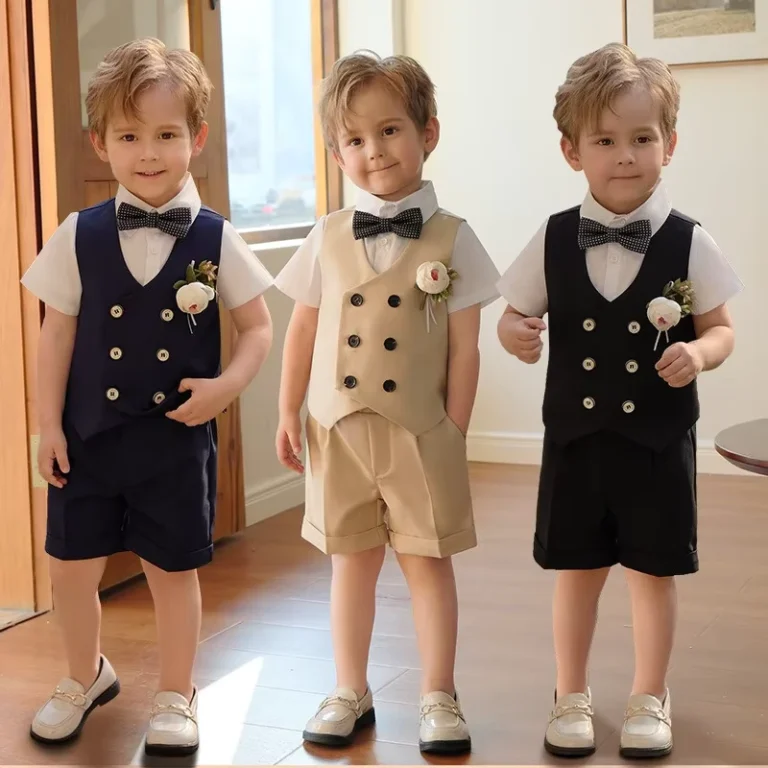 CHINEE-Formal-School-Suits-Baby-Clothes-Summer-Toddler-Blazers-Cotton-Child-Costume-Wedding-Wear-Boys-Clothing