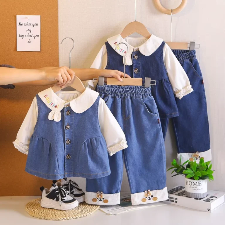 CHINEE-Girls-Embroidered-Animal-Trendy-Denim-Vest-Suit-Polyester-Cotton-Spring-Childrens-Autumn-Clothes-Baby-Long-Sleeve-1