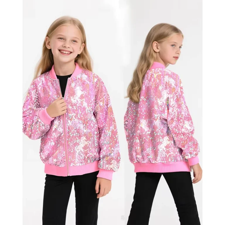 CHINEE-Girls-Sequin-Jackets-Spring-Sequined-Coat-V-Neck-Zipper-Baseball-Uniform-Custom-Kids-Outdoor-Wear-Sequined-Hoodies-1