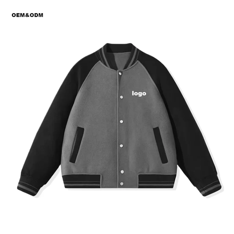 CHINEE-High-Grade-Mens-Wool-Bomber-Jacket-Stand-Single-Button-Custom-Logo-Warm-Casual-Baseball-Uniform-Spring-Use-Loose-OEM-Service