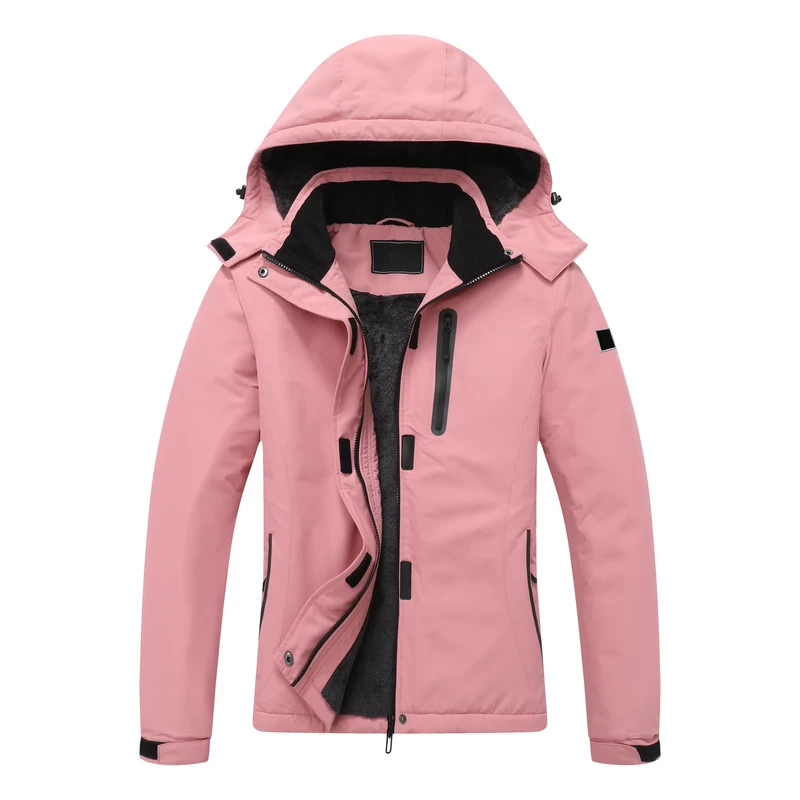 CHINEE-High-Quality-Coated-Mens-Winter-Quilted-Ski-Jacket-Front-Logo-Windproof-Warm-Outdoor-Waterproof-Snowboard-Skiing-Wear