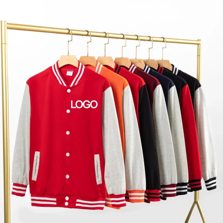 CHINEE-High-Quality-Unisex-School-Uniform-Custom-Logo-Embroidery-Blank-Baseball-Jacket-Stand-Letterman-Coat-Varsity-Jacket-OEM