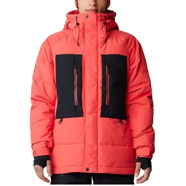 CHINEE-High-Quality-Waterproof-Outdoor-Winter-Mens-Insulated-Ski-Snowboard-Puffer-Jacket-with-90-Duck-Fill-Loose-Fit-Zipper-Closure