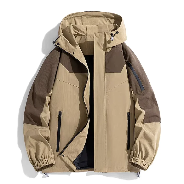 CHINEE-High-Quality-Winter-Casual-Woven-Bomber-Jacket-for-Men-Windproof-Hooded-with-Splicing-Colors