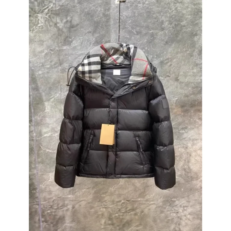 CHINEE-High-Version-BurbHooded-Detachable-Sleeve-Windproof-Anti-Fluff-Thickened-Winter-Down-Jacket-with-Zipper-Closure