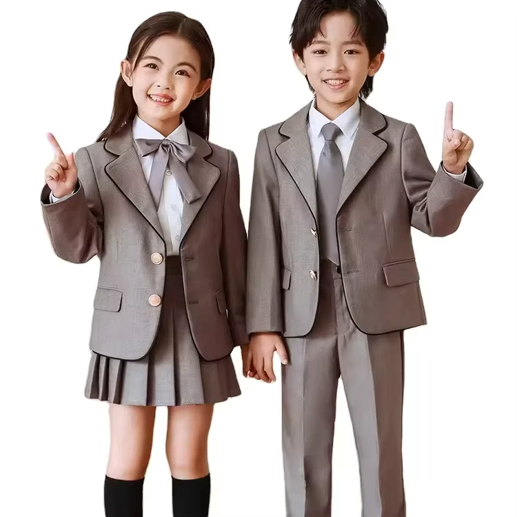 CHINEE-International-Wholesaler-Custom-blazer-and-Shirts-and-Trousers-Skirts-3-Pieces-Sets-High-School-Gray-School-Uniform-1