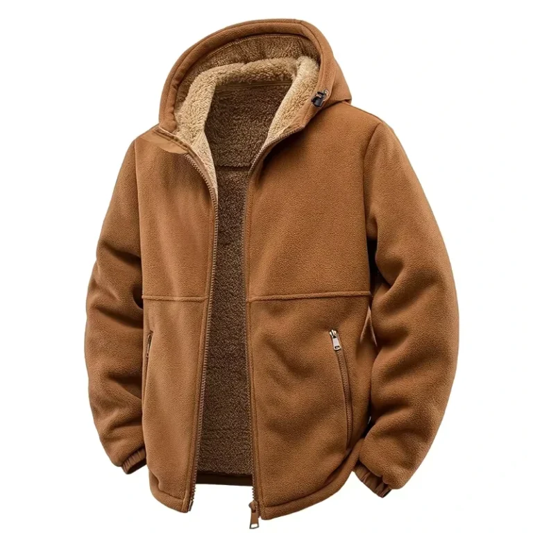 CHINEE-Jacket-Manufacturer-Mens-Wool-Jacket-Warm-Sherpa-Lined-Hood-Ideal-for-Warm-Winter-Outdoor-and-Leisure