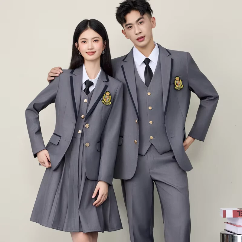 CHINEE-Junior-and-Senior-High-School-Students-Womens-Suit-Sets-Jk-Uniform-Suits-for-Formal-Dress-and-Speech-Contest-Costumes