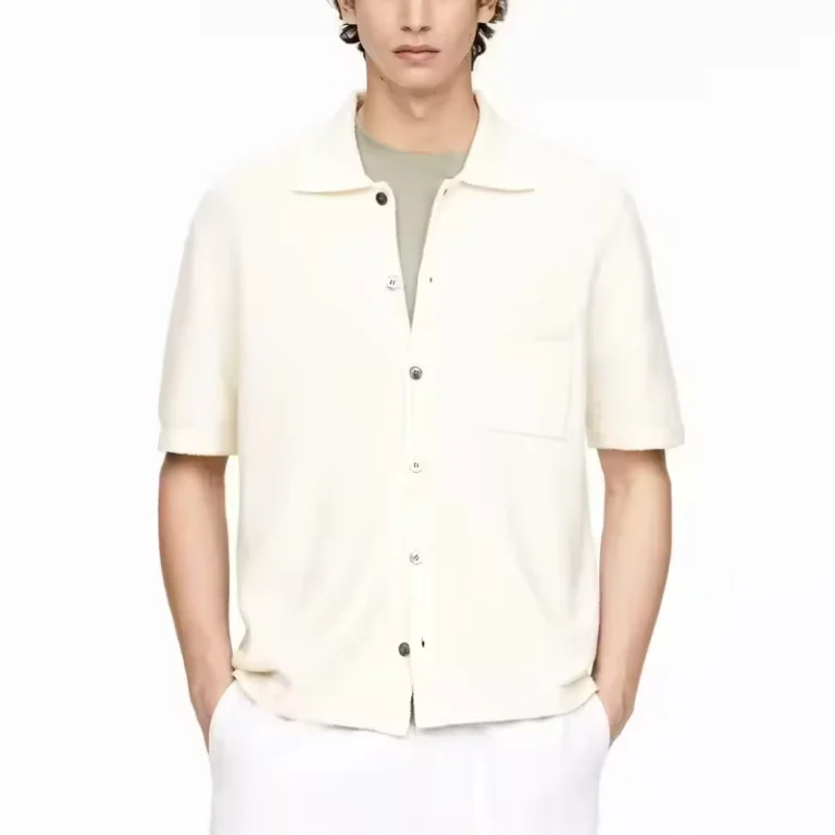 CHINEE-Knitwear-Manufacturer-Custom-Design-Logo-High-Quality-Short-Sleeve-Summer-Button-Cardigan-Sweater-Fine-Knit-Polo-Shirt-Men-1