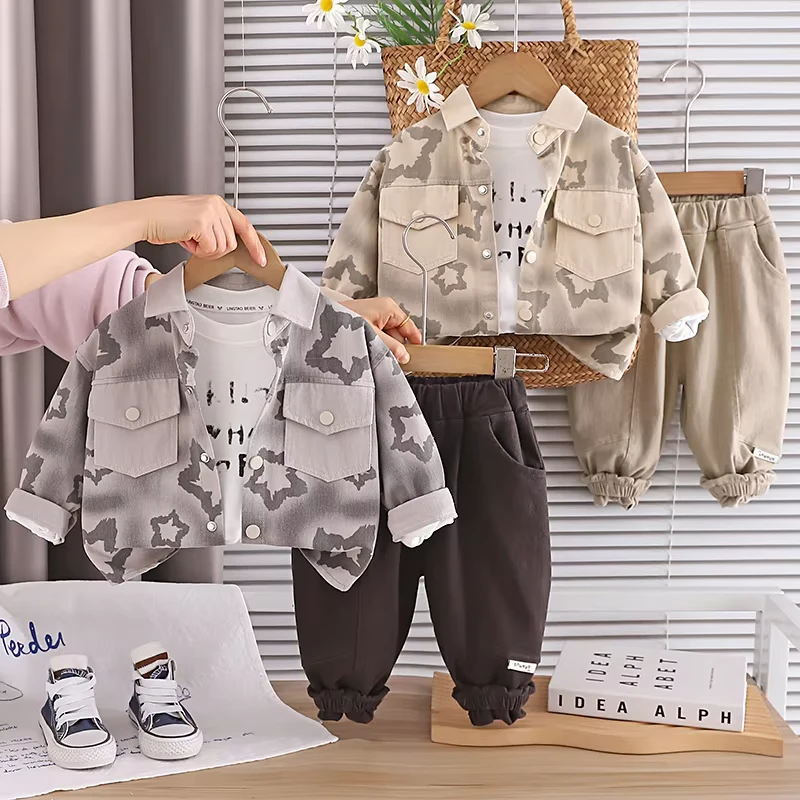 CHINEE-Korean-Style-Casual-Baby-Boy-Woven-Cotton-Clothing-Set-Long-Sleeved-Cartoon-Printed-Jacket-Jeans-Suit-for-5-Year-Olds-Autumn-1
