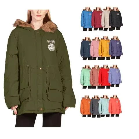 CHINEE-Ladies-Parka-Winter-Women-Fleece-Long-Plus-Size-Padded-Jacket-Outerwear-Lamb-Fur-Coat