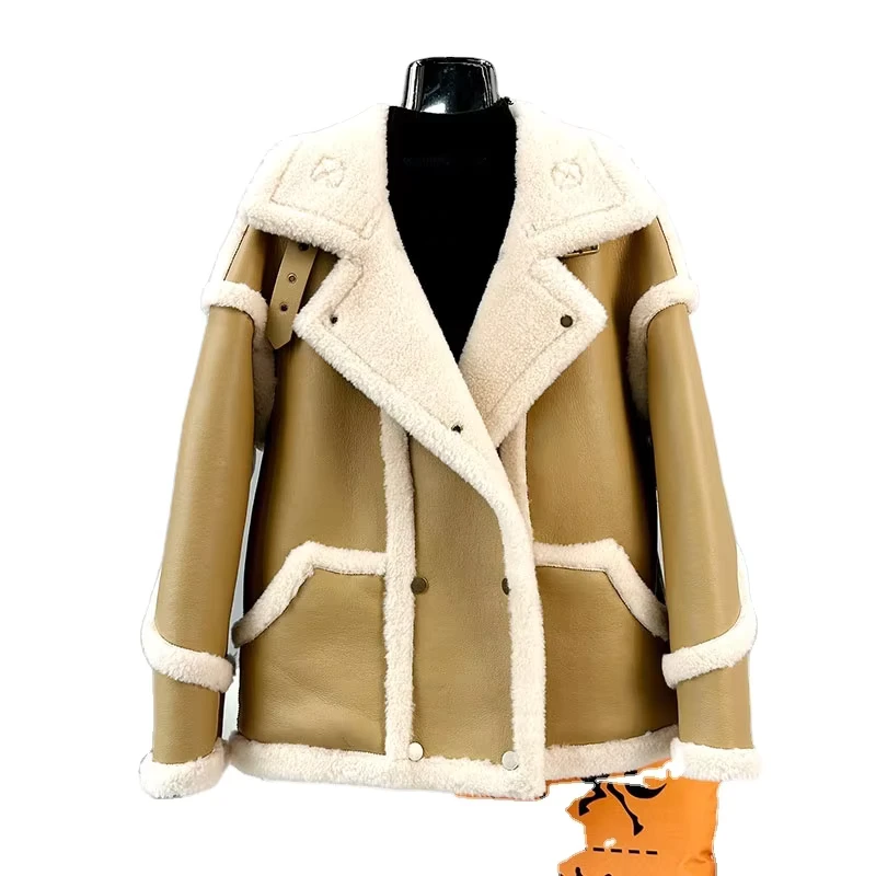 CHINEE-Lady-Women-New-Lamb-Wool-Warm-Jacket-Female-Sheep-Shearling-Winter-Short-Overcoat-Parka-JT3395