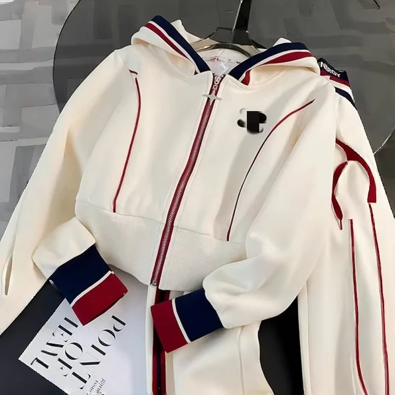 CHINEE-Leisure-Sports-Suit-for-Women-Fashionable-European-Style-Hoodie-and-Straight-Pants-Two-Piece-Set-for-Spring-1