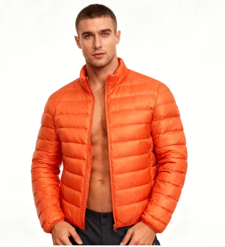 CHINEE-Lightweight-Cotton-Jacket-Men-Short-Hooded-Stand-Collar-Autumn-Winter-Outerwear-Slim-Fit-Comfortable-Breathable