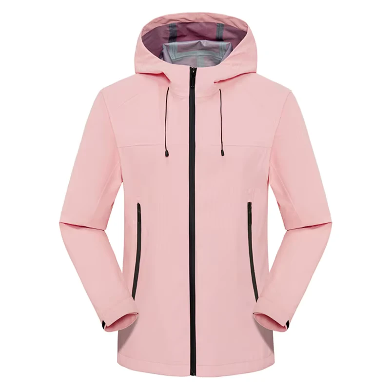 CHINEE-Lightweight-Single-Layer-Waterproof-Polyester-Rayon-Print-Hood-Jacket-Men-Women-Windproof-Stand-Collar-Autumn