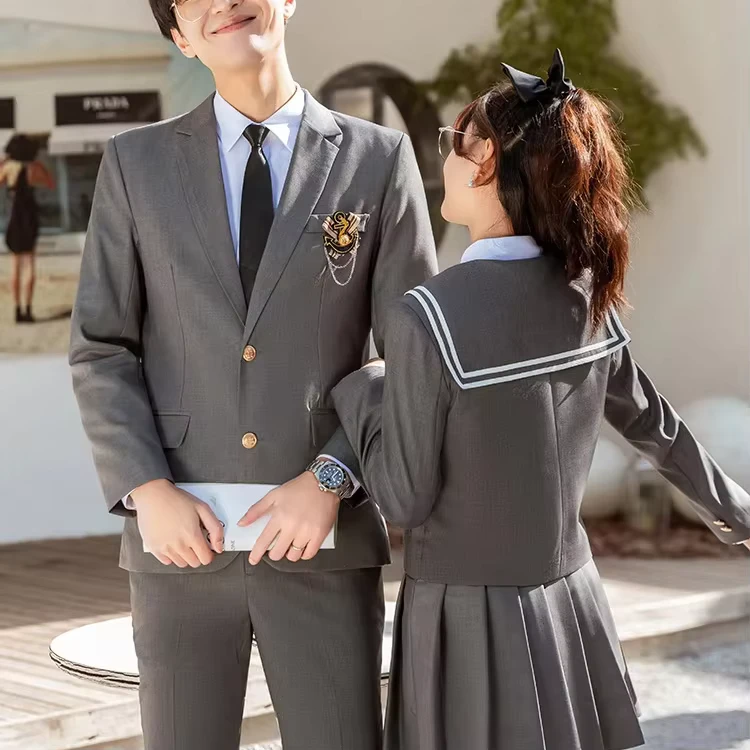 CHINEE-Long-sleeved-Suit-Short-JK-Uniform-Class-College-High-School-Student-Uniform-Men-and-Women-Three-piece-Suit-1