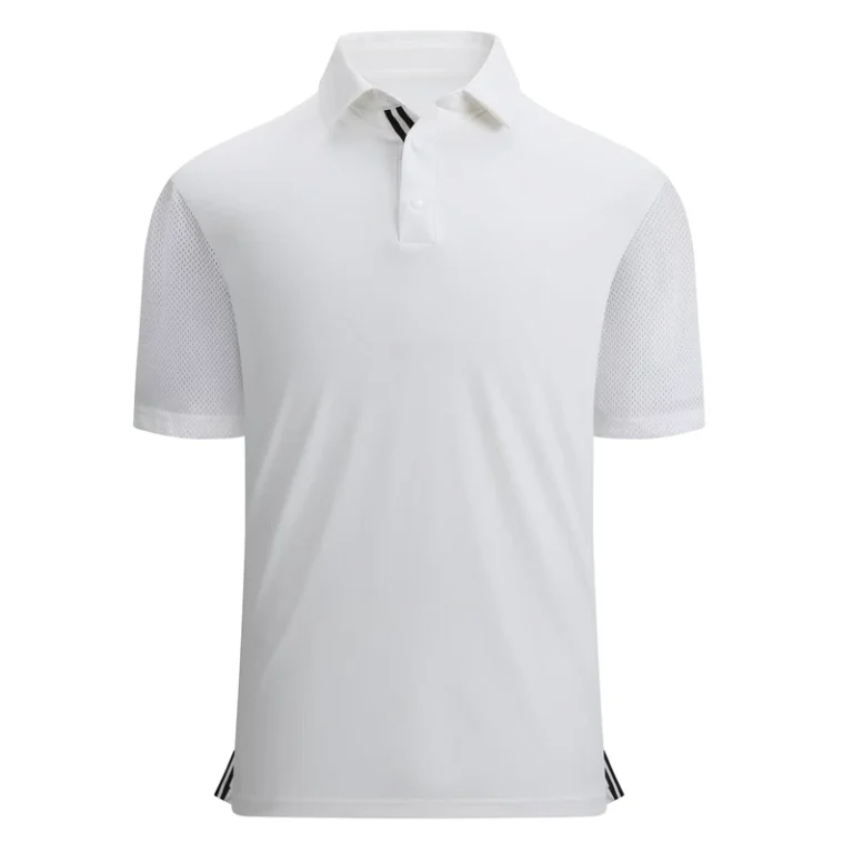 CHINEE-Luxury-and-High-end-POLO-Shirt-for-Men-Seamless-Rubberized-Business-style-Solid-color-Short-sleeved-Summer-T-shirt-1