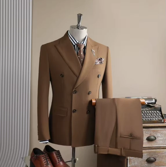 CHINEE-Men-Plus-Size-Double-Breasted-Office-Suit-Set-Business-Formal-Blazer-Pants-Slim-Fit-Suit-for-Formal-Wedding-Business