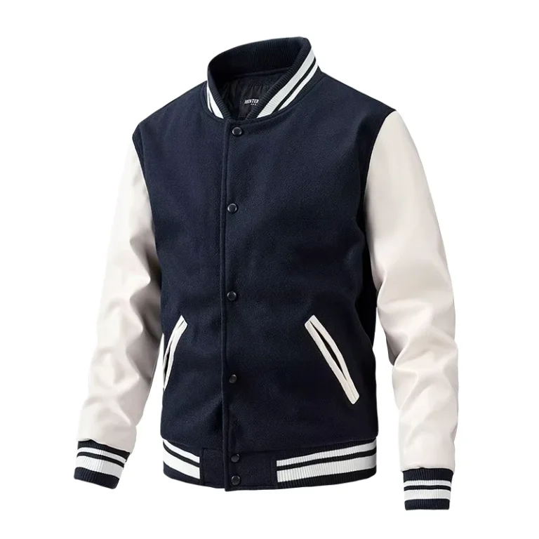 CHINEE-Men-Spring-and-Autumn-Baseball-Uniform-Stand-Collar-Jacket-Stitching-Cotton-Oversize-Jacket-Woollen-Jacket
