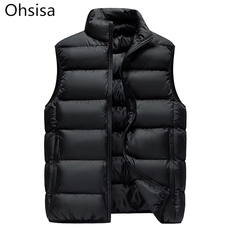 CHINEE-Mens-Autumn-Winter-Vest-Feather-Rong-Cotton-Vest-Sports-Padded-Warm-Coat-Vest-Jacket