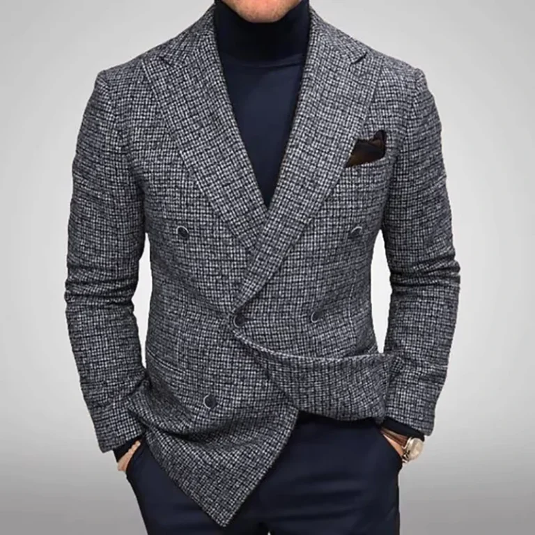 CHINEE-Mens-Business-Suits-British-Style-V-neck-Single-Breasted-Casual-Solid-Color-Suit-Jacket-Cross-Border-Foreign-Trade-1