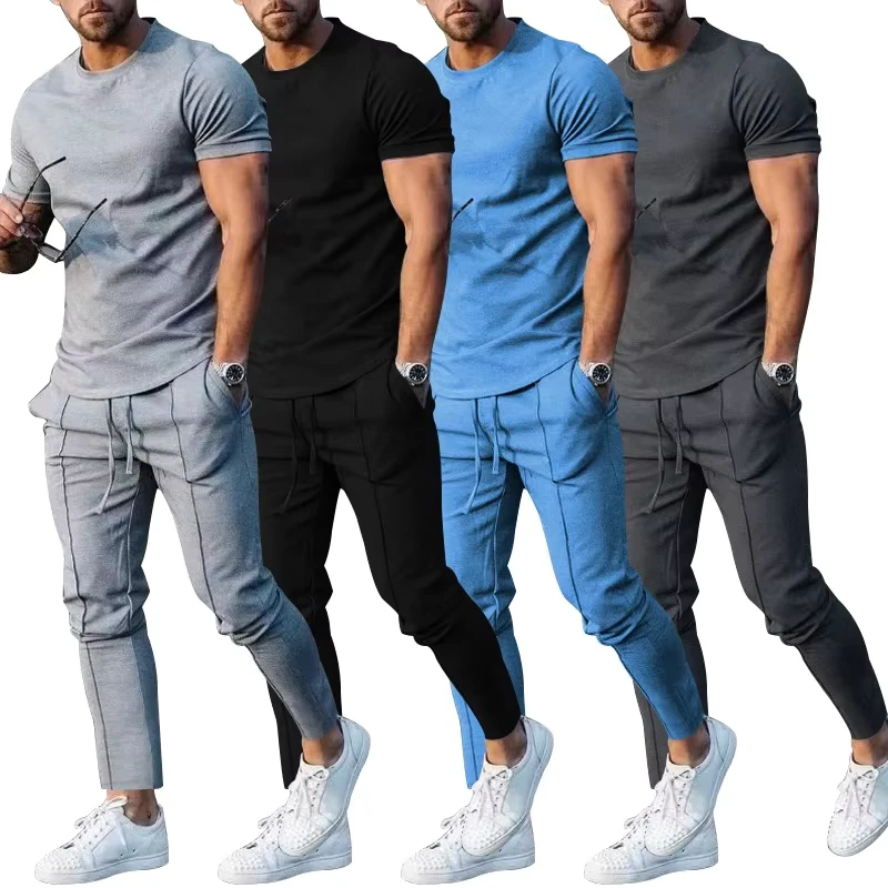 CHINEE-Mens-Clothing-Casual-Wear-Custom-Set-Top-Trending-Men-Polo-Shirts-and-Long-Pants-Sets
