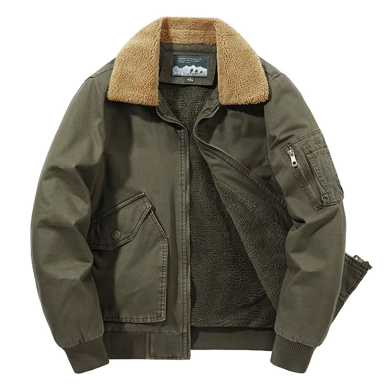 CHINEE-Mens-Cotton-Bomber-Jacket-Vintage-Multiple-Pockets-Berber-Fleece-Coat-Winter-Casual-Turndown-Collar-Thick-Jackets-Male