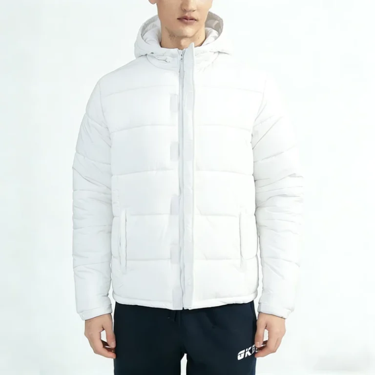 CHINEE-Mens-Custom-Embroidered-Logo-White-Puffer-Jacket-Lightweight-Warm-Duck-Down-Filled-Winter-Outdoor-Hooded-Puff-Jacket