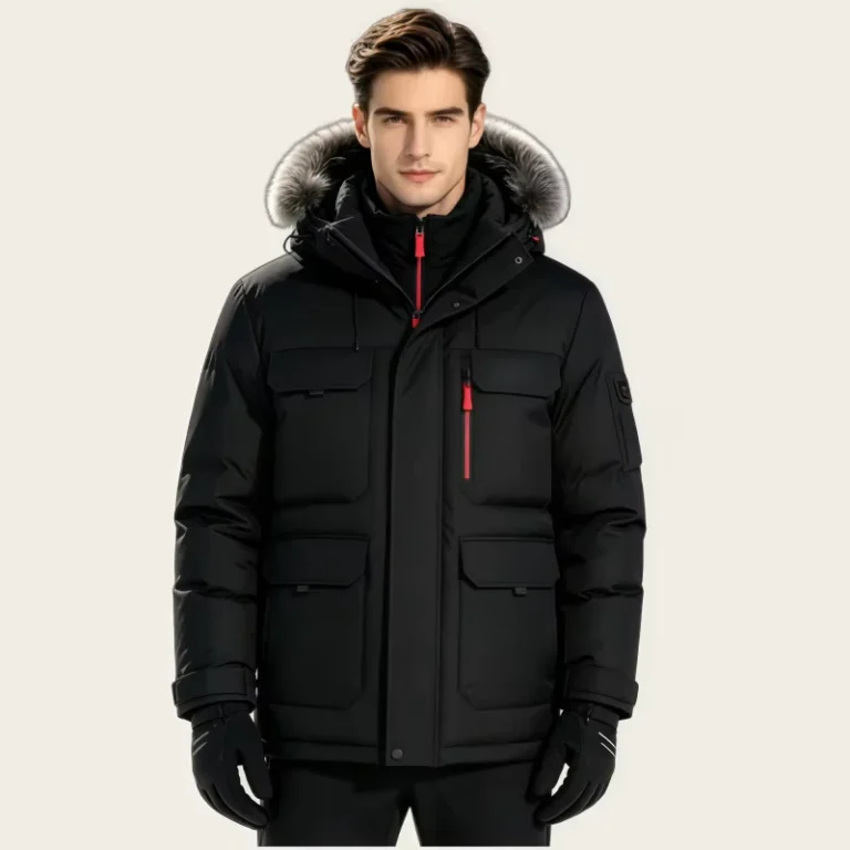 CHINEE-Mens-Hooded-Puffer-Down-Jacket-Windproof-Waterproof-Winter-Warm-Parka-Coat-with-Fur-Frim