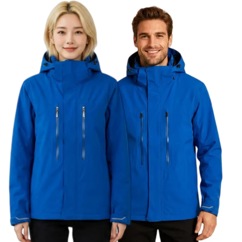 CHINEE-Mens-Lightweight-Waterproof-Hooded-Rain-Jacket-Sports-Long-Sleeve-Zipper-Sportswear-Adventure-Hiking-Raincoat-for-Women