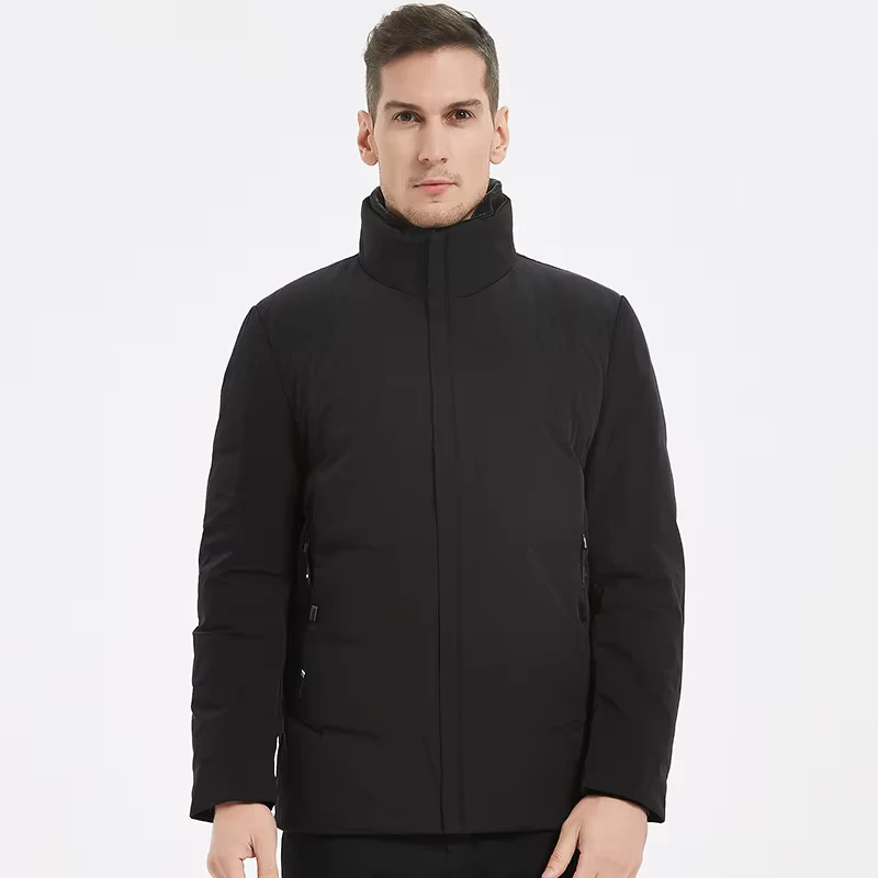 CHINEE-Mens-Lightweight-Winter-Outdoor-Jacket-With-Stand-up-Collar-Warm-Windproof-Clothing-OEM-Custom-Own-Logo